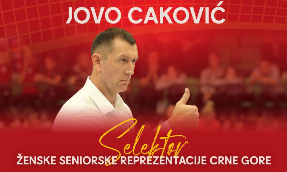 Jovo Caković na klupi crnogorskih odbojkašica