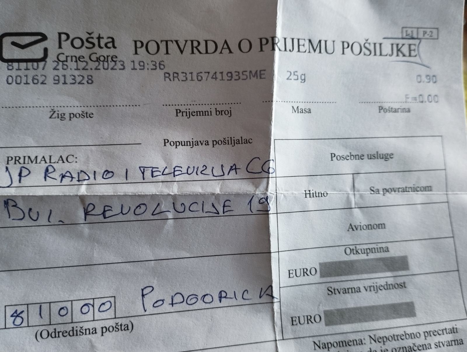 RTCG: Proglasili direktora Televizije bez čekanja na prijave pristigle poštom