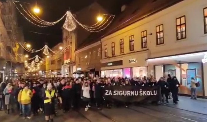 Stotine građana na povorci u Zagrebu: Napad na vas je terorizam, a napad na djecu – incident