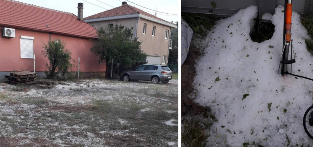 Snimak sa Zabjela najbolje pokazuje kakvo je bilo nevrijeme u Podgorici