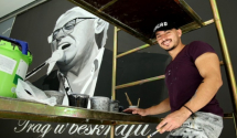 Oda umjetniku: Oliver Dragojević dobio mural u Splitu