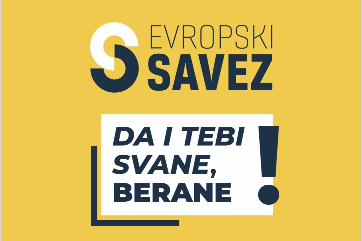 Evropski savez u Beranama nastupa pod brojem 7