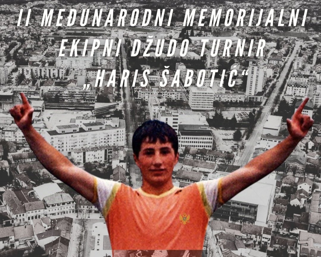 Memorijalni džudo turnir „Haris Šabotić“ 03. novembra u Nikšiću