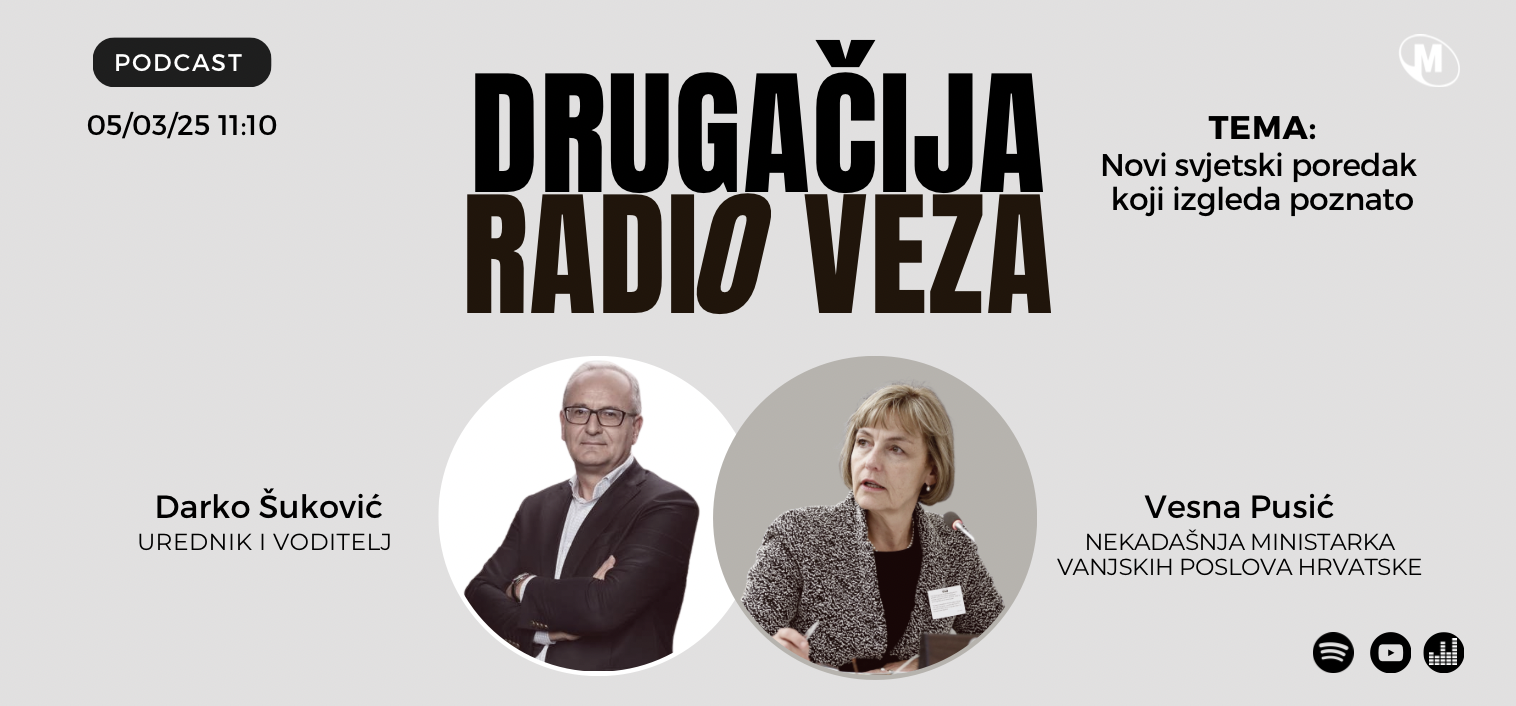 Vesna Pusić gošća DRV: Novi svjetski poredak koji izgleda poznato