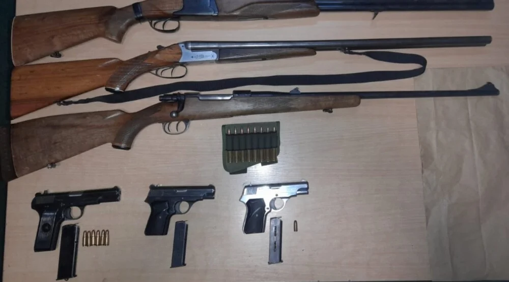 U Nikšiću oduzeto šest komada vatrenog oružja u ilegalnom posjedu