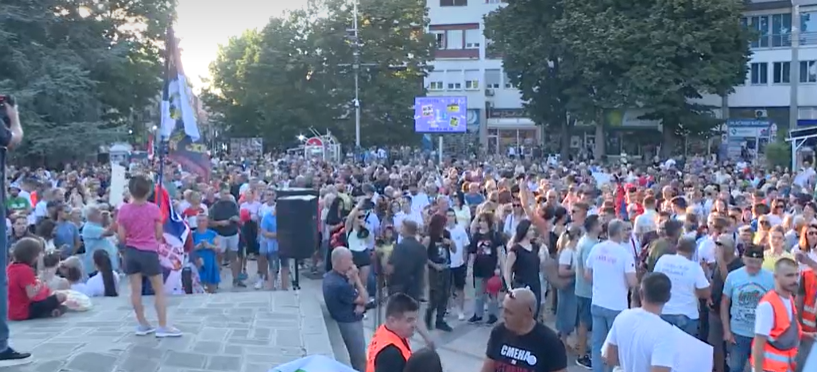 Građani Srbije sa protesta poručuju "ne želimo da se kopa litijum u zemlji za koju su krvarili naši preci“, TV sa nacionalnom frekvencijom ne izvještavaju