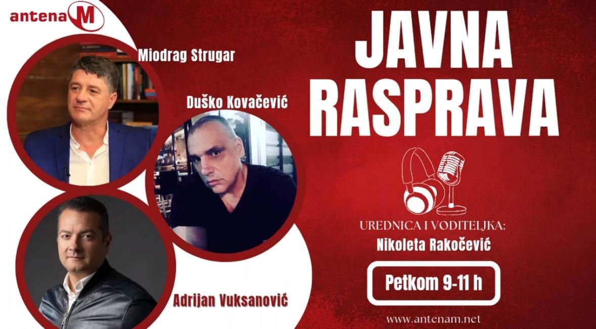 Poslušajte današnje izdanje emisije "Javna rasprava"