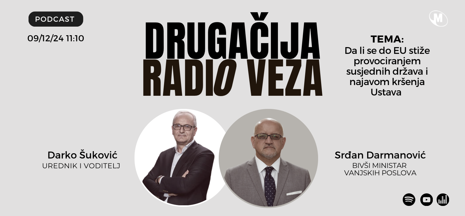 Gost DRV Srđan Darmanović: Da li se do EU stiže provociranjem susjednih država i najavom kršenja Ustava