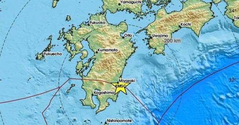 Japan izdao upozorenje za megapotres