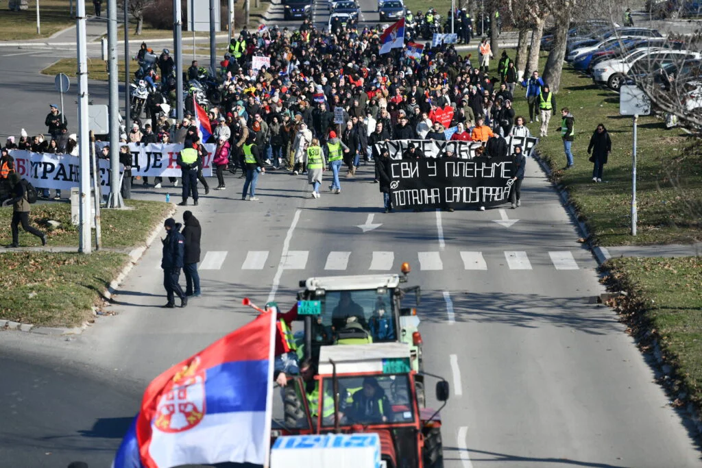 Srbija: I danas blokade, maratonci se polako približavaju Beogradu