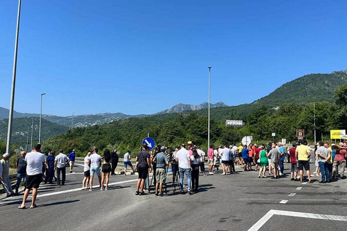 Crmničani za sjutra zakazali novi protest i blokadu Sozine