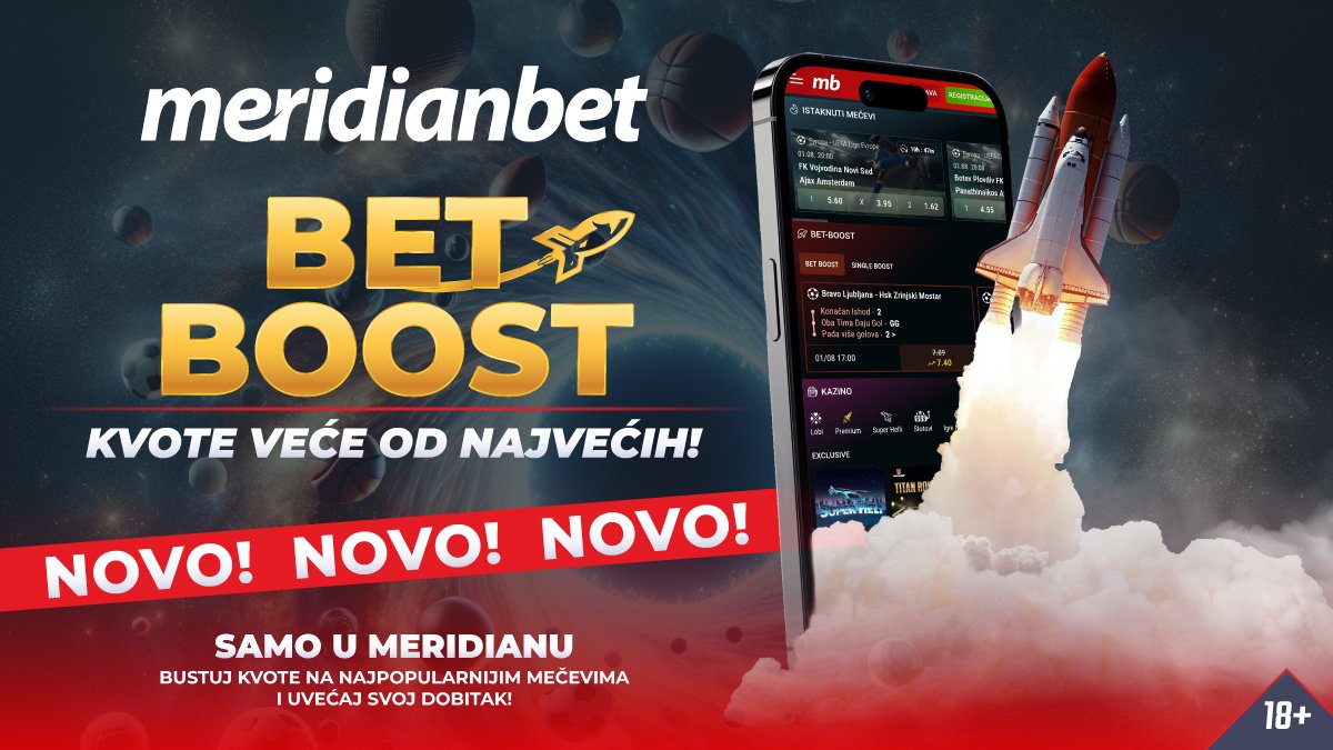 Pripremite se za ekskluzivnu Bet Boost opciju!