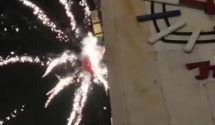 Bravo fašisti! Rulja koja podržava Srpsku crkvu konačno zapalila zastavu Crne Gore!