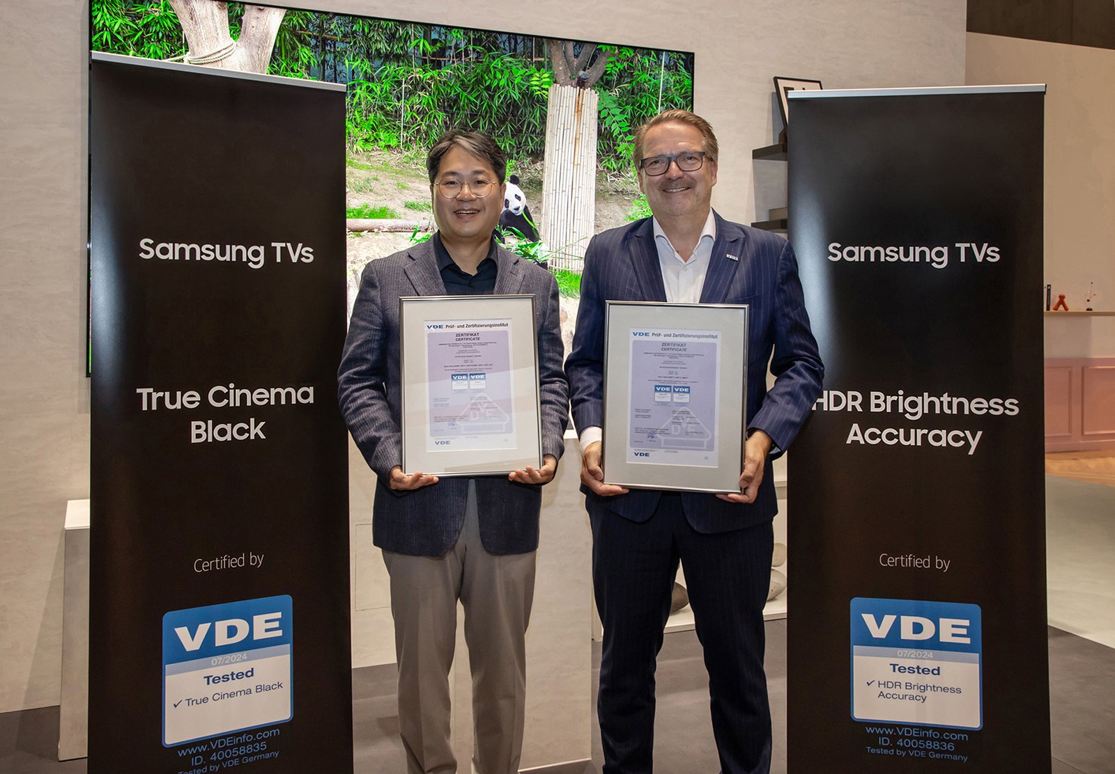 Samsung 2024 Neo QLED i QLED televizori prvi su dobitnici VDE sertifikata za izvrsnost kvaliteta slike u industriji