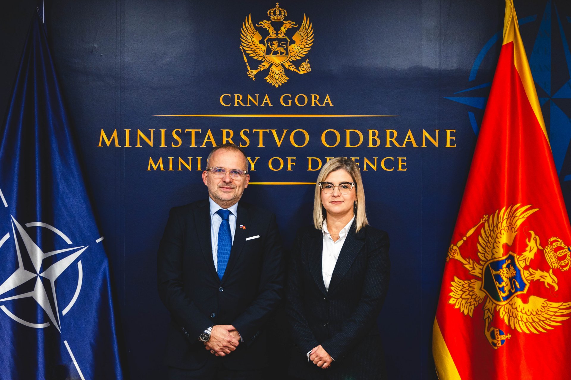 Održane konsultacije u oblasti odbrane na nivou političkih direktora ministarstava Crne Gore i Slovenije