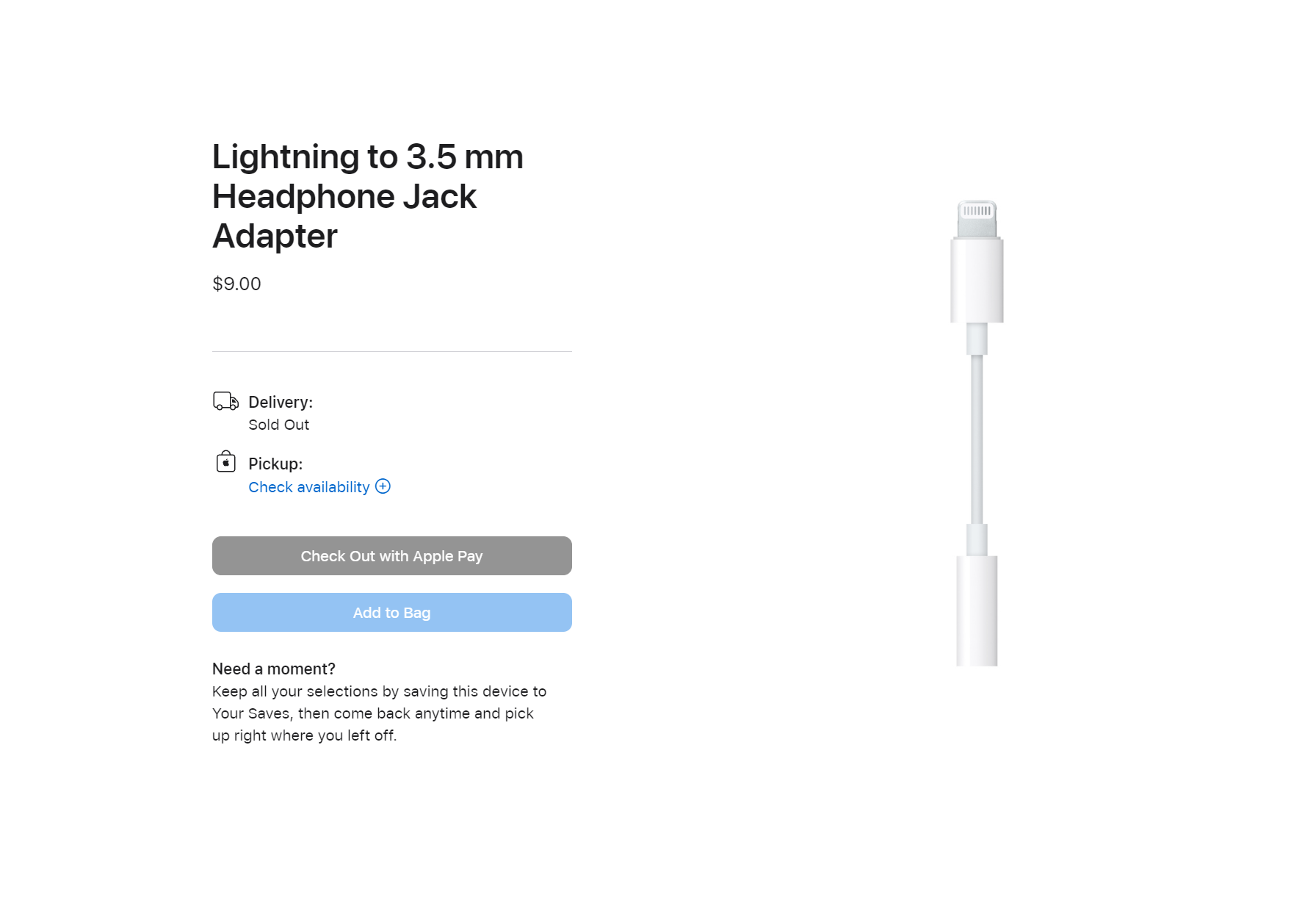 Kraj jedne ere: Lightning 3,5 mm adapter prestaje da se prodaje