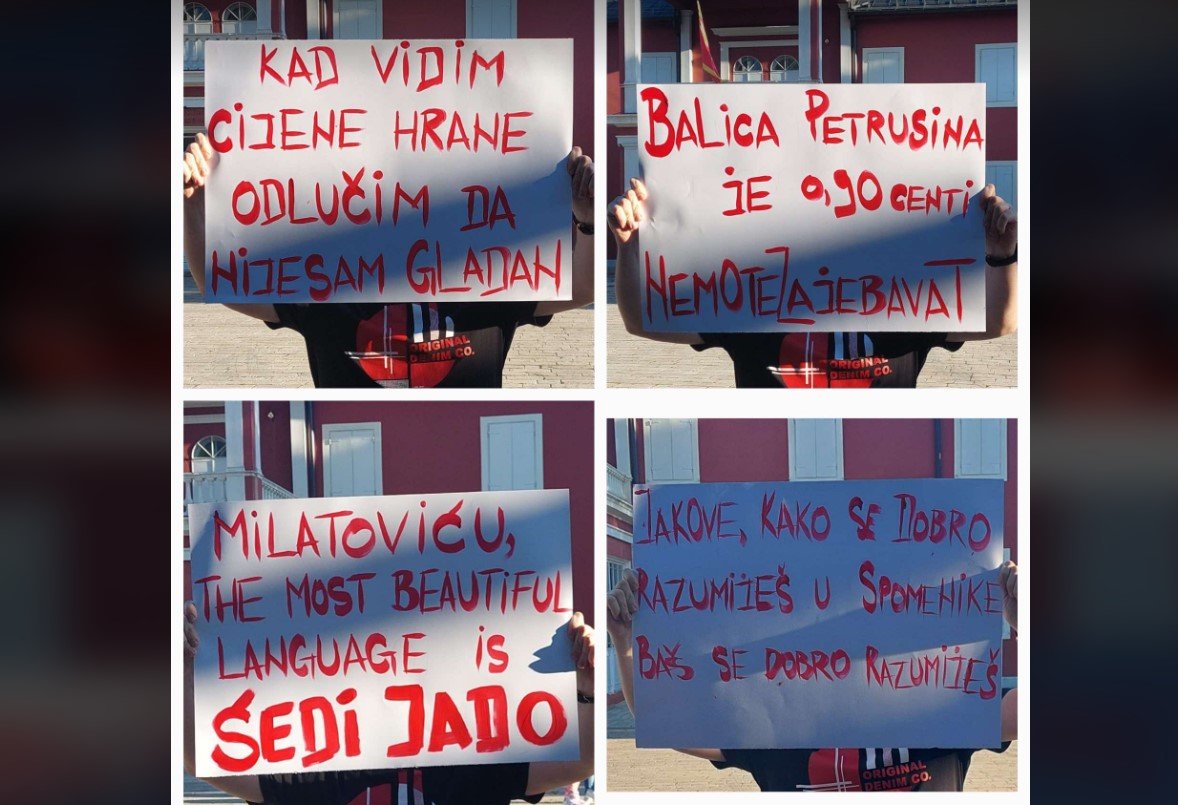 Cetinje: Kad vidim cijene hrane odlučim da nijesam gladan!