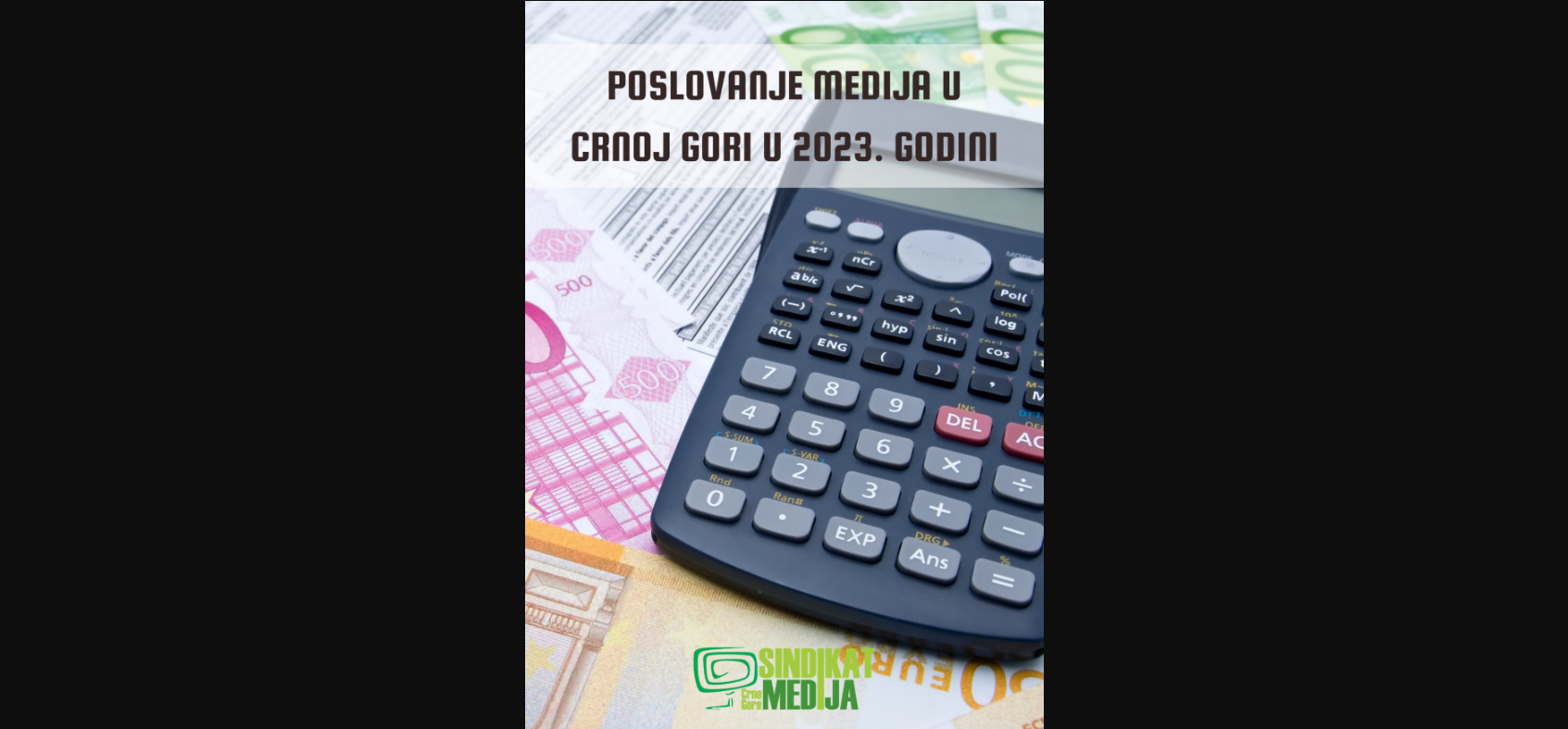 Crnogorski mediji prošle godine prihodovali 52 miliona eura