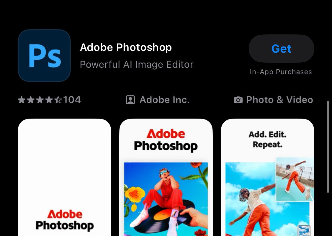 Adobe konačno omogućio Photoshop aplikaciju za iPhone