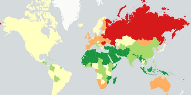 Mapa zemalja u kojima se najviše pije alkohol: Evo gdje je Crna Gora!