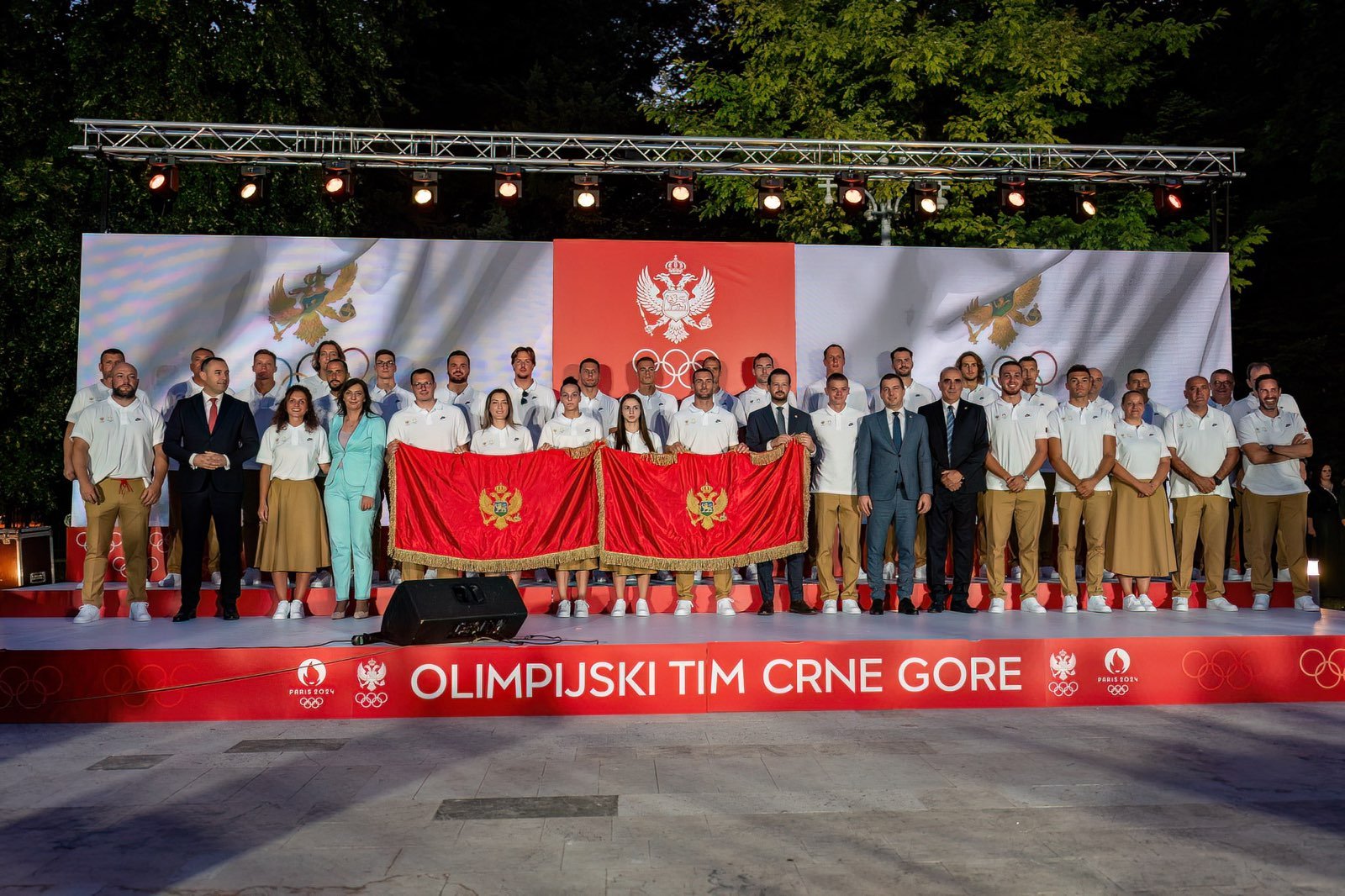 Olimpijci ispraćeni u Pariz: Zastavu će na otvaranju Igara nositi Danka i Milivoj