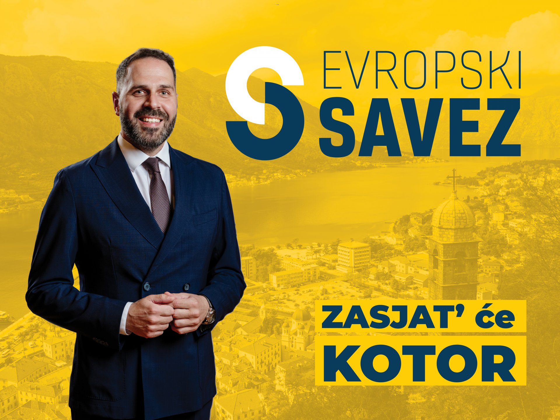 Miloš Čelanović nosilac liste Evropskog saveza u Kotoru