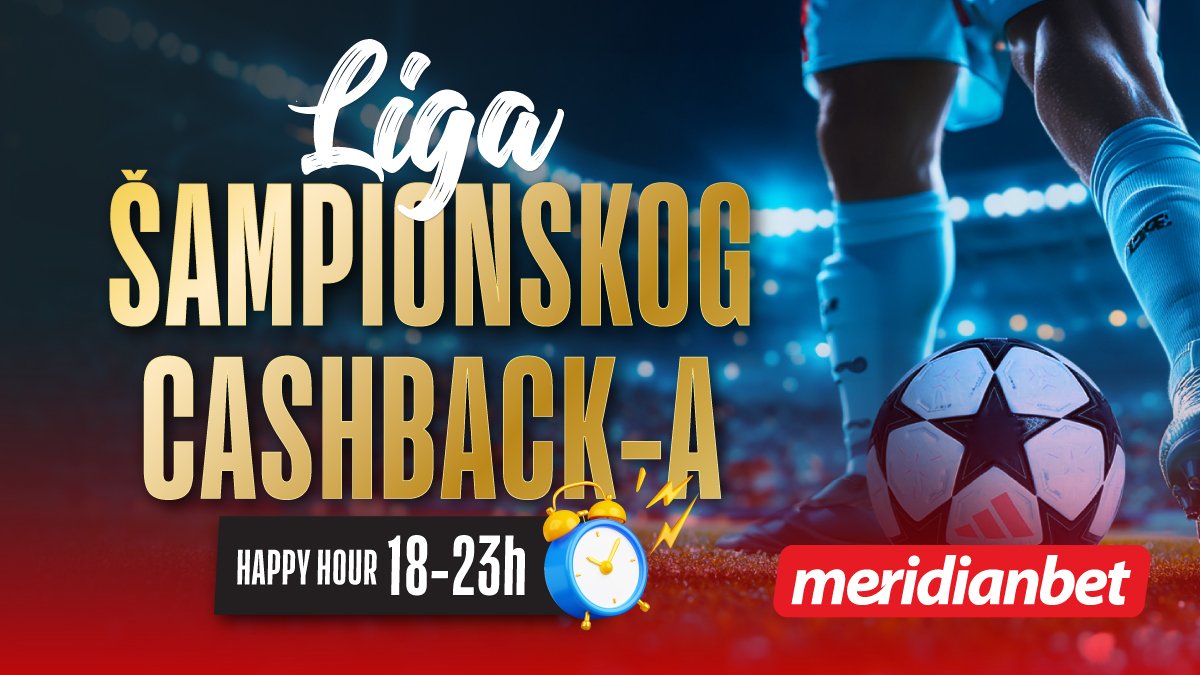 Igraj bez rizika – Liga šampiona uz 100% cashback!