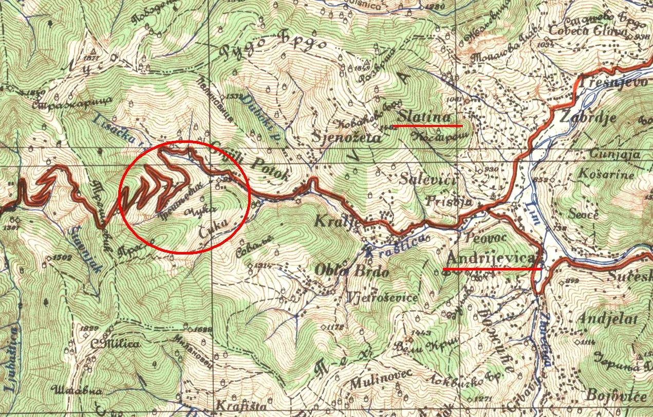 Srpski masakr nad porodicom u Vasojevićima, pogibija komite Gavrila Jelića i internacija naroda (1927)