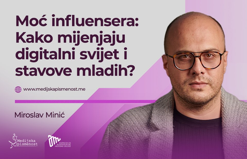 Moć influensera: Kako mijenjaju digitalni svijet i stavove mladih?