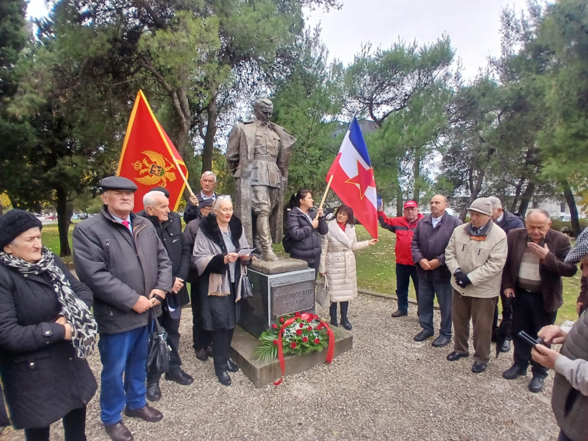 SOBNOR Crne Gore svečano obelježio 29. novembar - Dan Republike u Podgorici