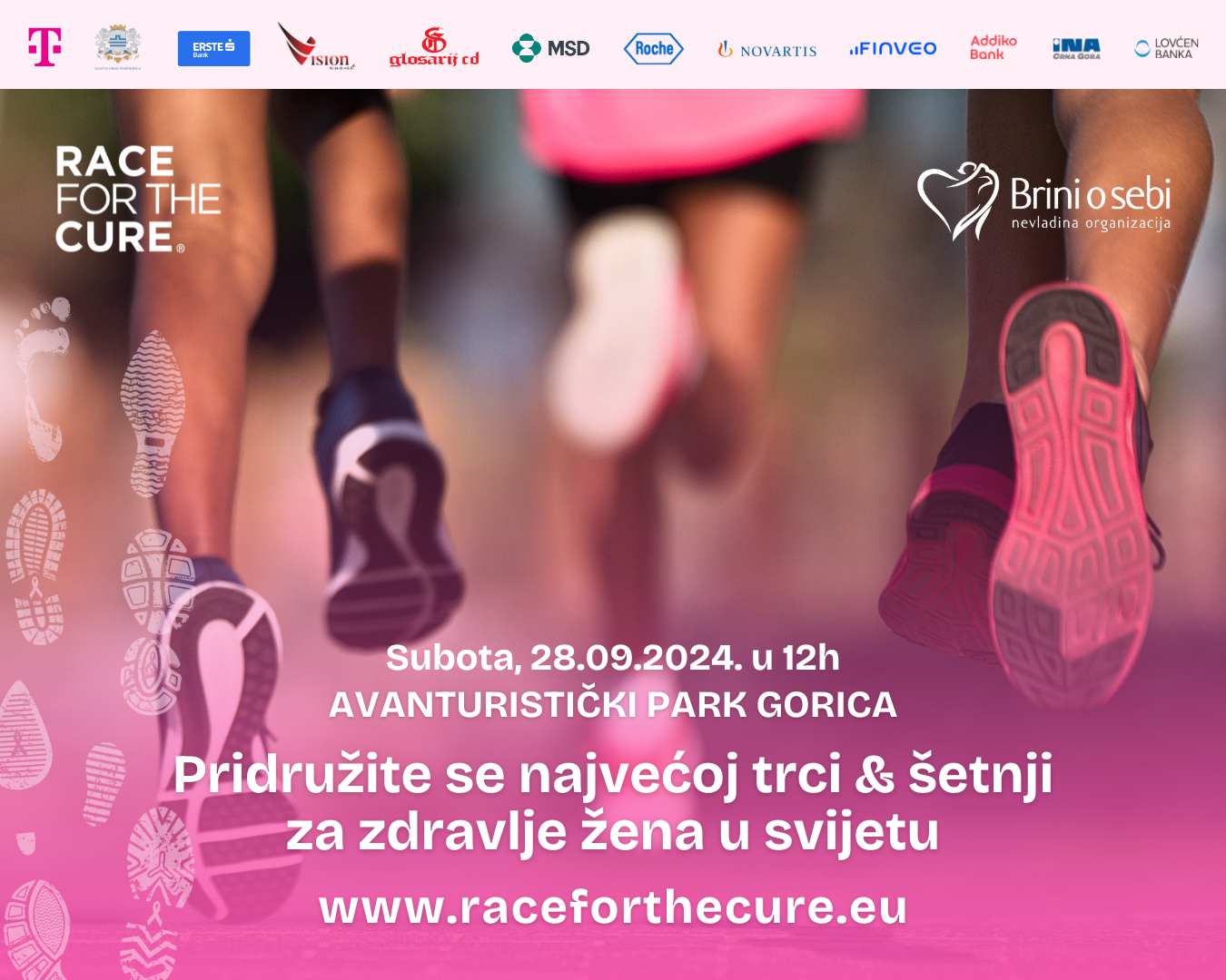 Race for the cure na brdu Gorica 28. septembra