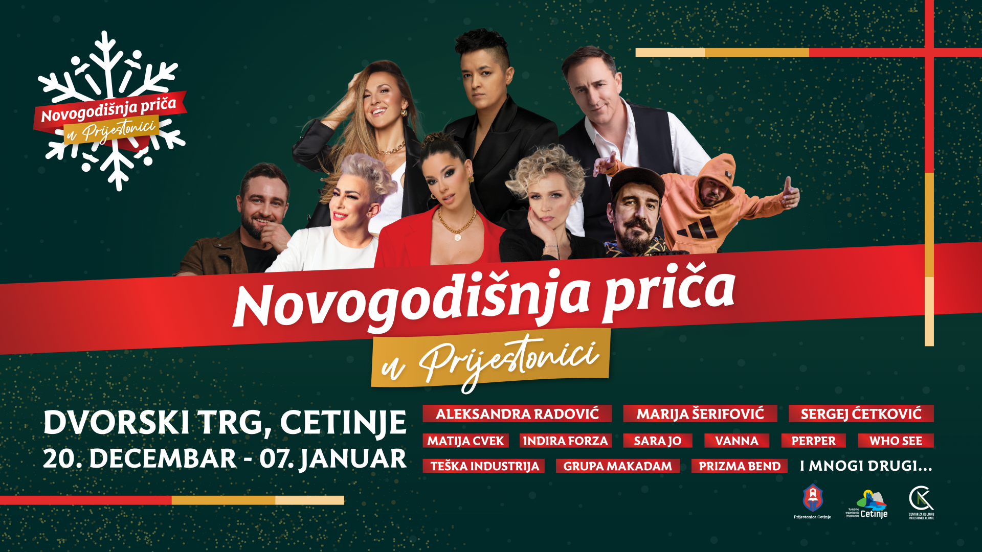 Novogodišnja priča u Prijestonici od 20. decembra do 7. januara