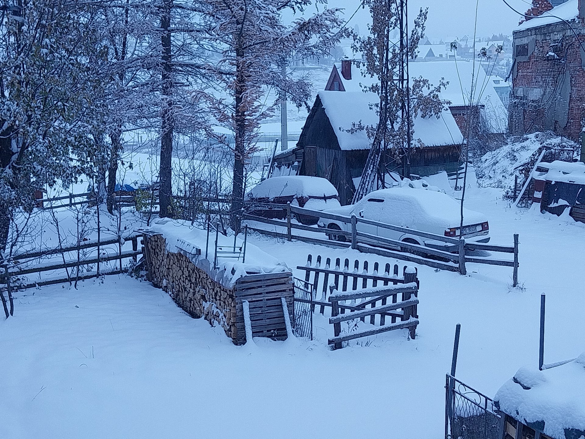 Prvi put ove jeseni Žabljak je osvanuo u bijelom ruhu