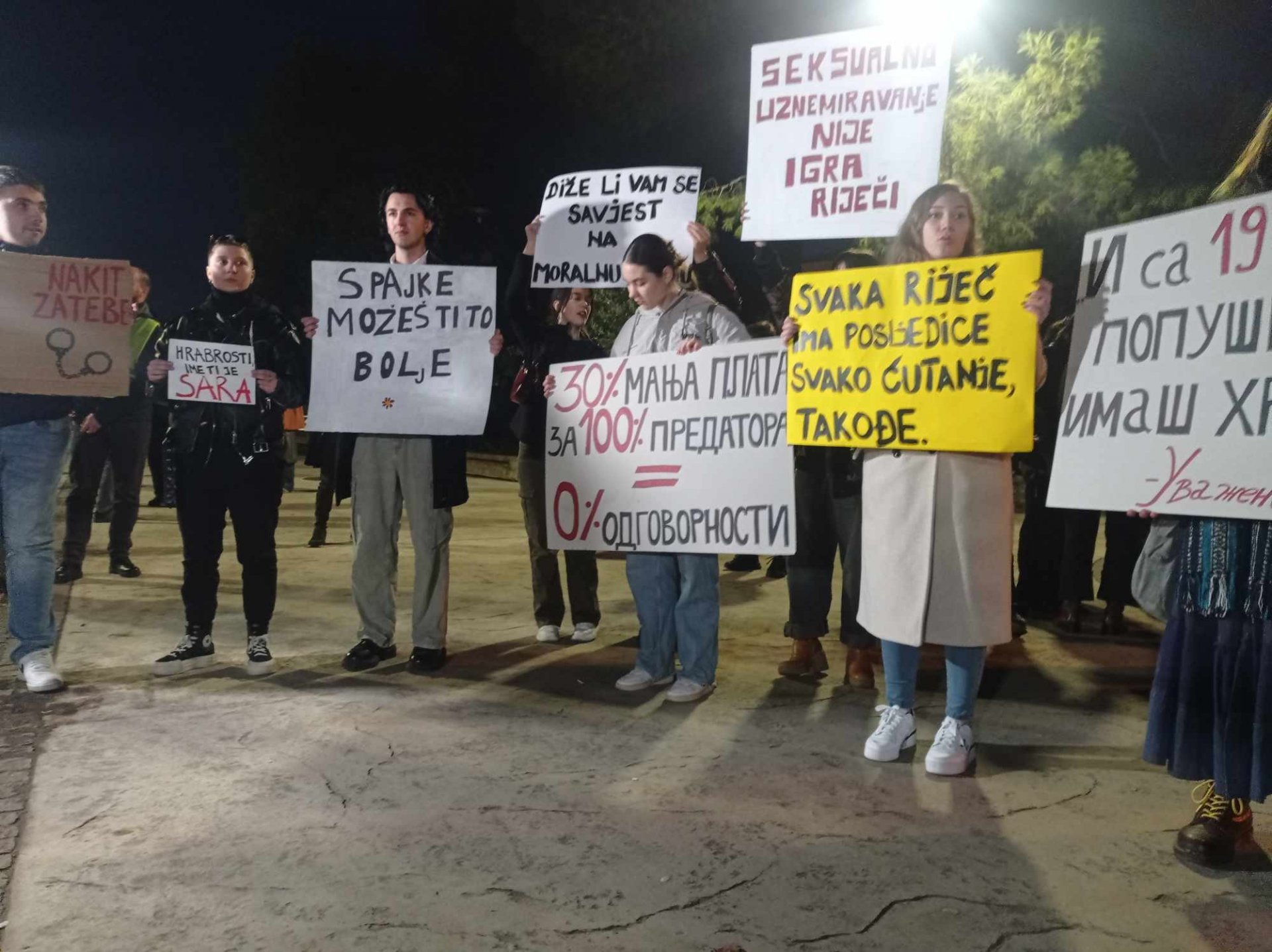 Organizatori protesta kod Gimnazije najavili novo okupljanje: Borimo se za sigurnost svakog djeteta