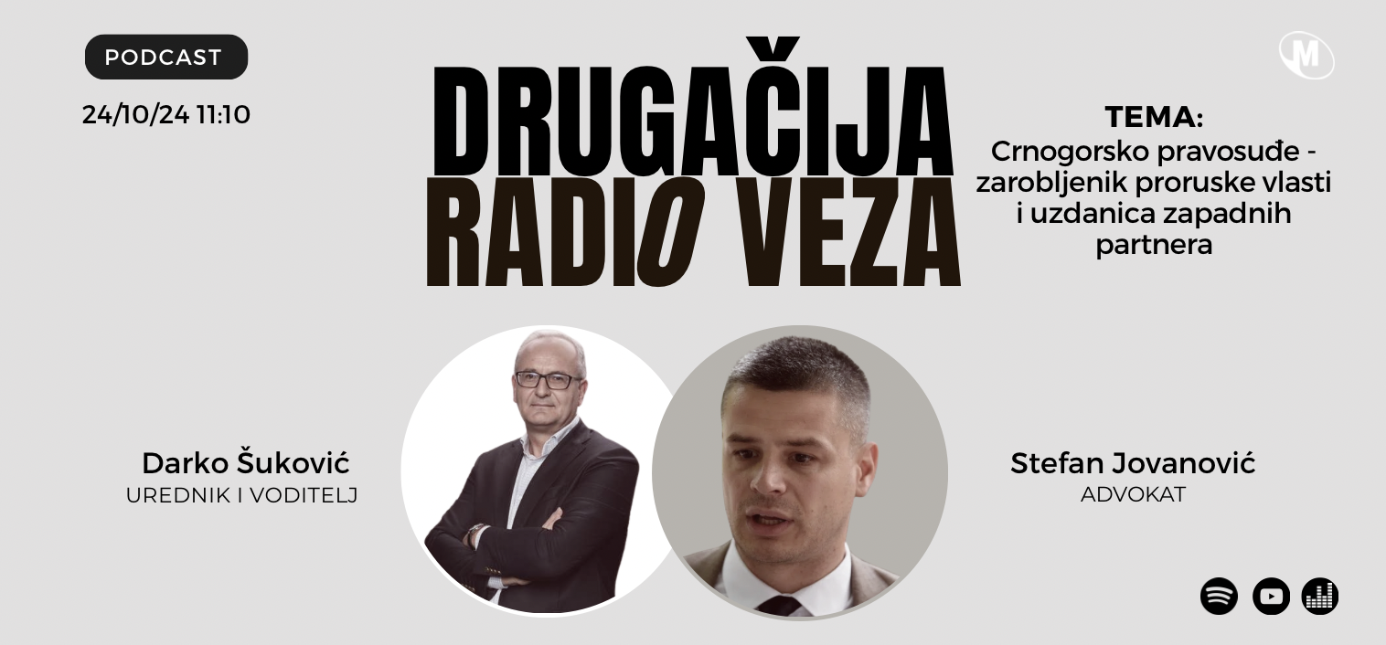 Stefan Jovanović u DRV; Tema: Crnogorsko pravosuđe - zarobljenik proruske vlasti i uzdanica zapadnih partnera