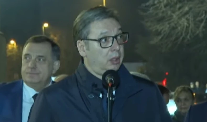 Vučić u Banjaluci: Napadnuta je Republika Srpska, ovo je težak dan za srpski narod