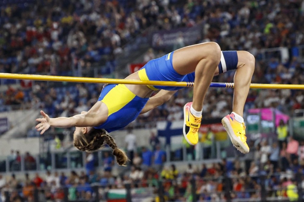 Mahučik olimpijska šampionka u skoku uvis