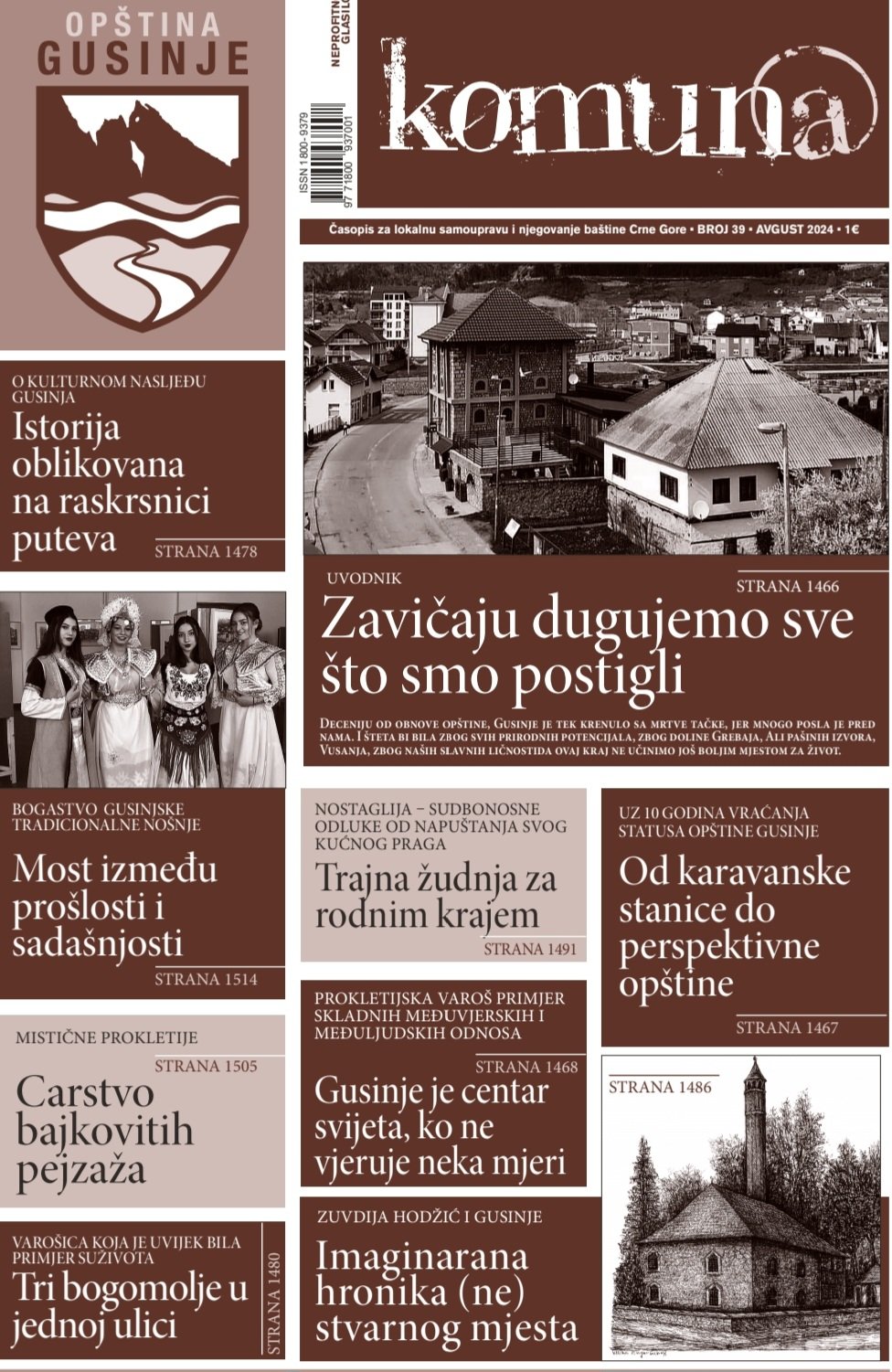 Promocija 49. broja časopisa Komun@ sjutra u Centru za kulturu Gusinje