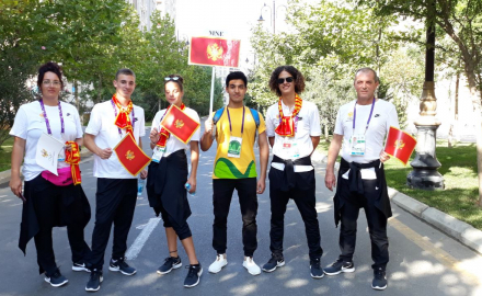 Vojvodić nosio zastavu na otvaranju Evropskog olimpijskog festivala mladih