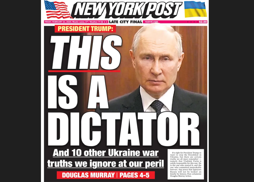 NY Post Trumpu: Ovo je diktator