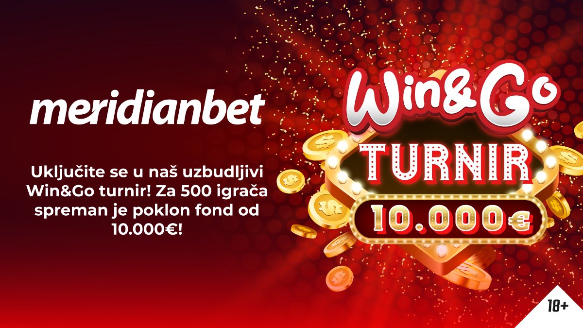 Win&Go turnir: Čak 10.000€ za tvoje omiljene kombinacije!