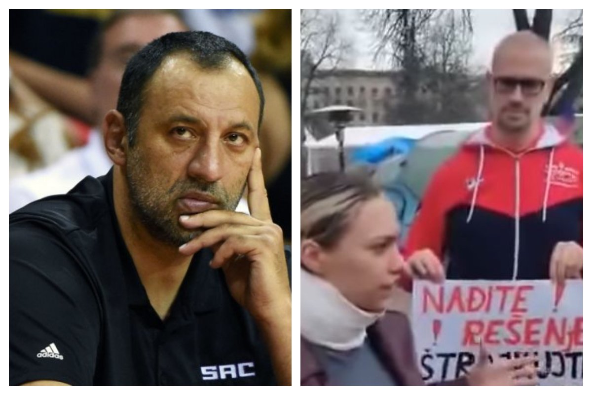 Divac poručio da će braniti studente, Karadžić poziva Vučića da ih bije