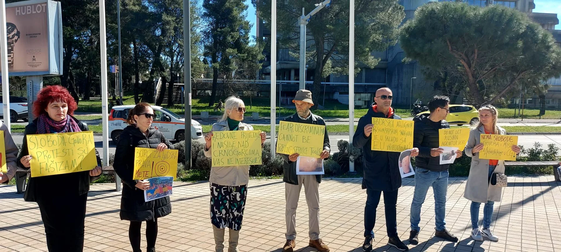 Protest zbog izjave Timonijea, građani pitaju: Nasilje nad Crnogorcima vas ne interesuje?!