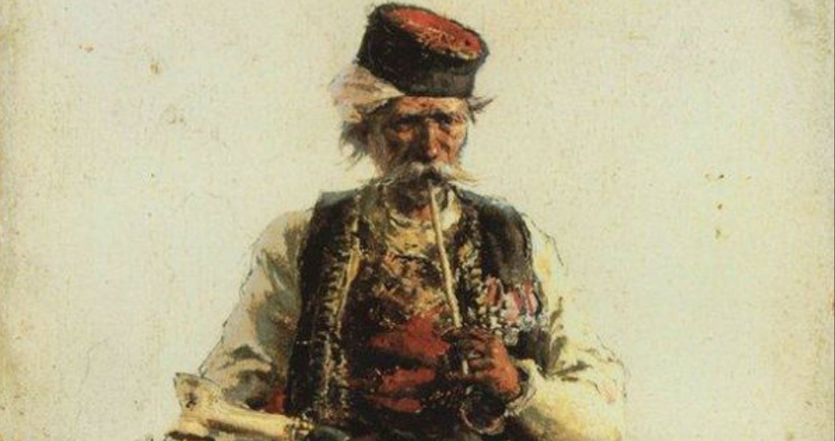 Crnogorac Filip Premović (1876) & nepoznata Crnogorka (1874)