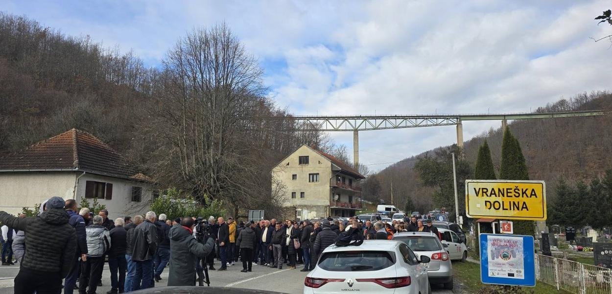 Mještani Vraneške doline i sjutra će blokirati put Mojkovac - Bijelo Polje