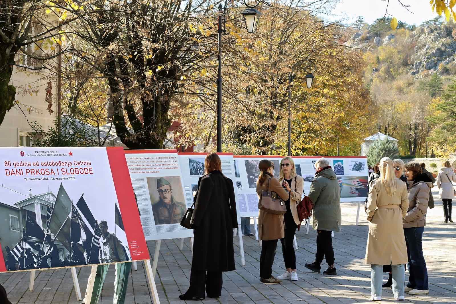 Izložba Dani prkosa i slobode na Cetinju