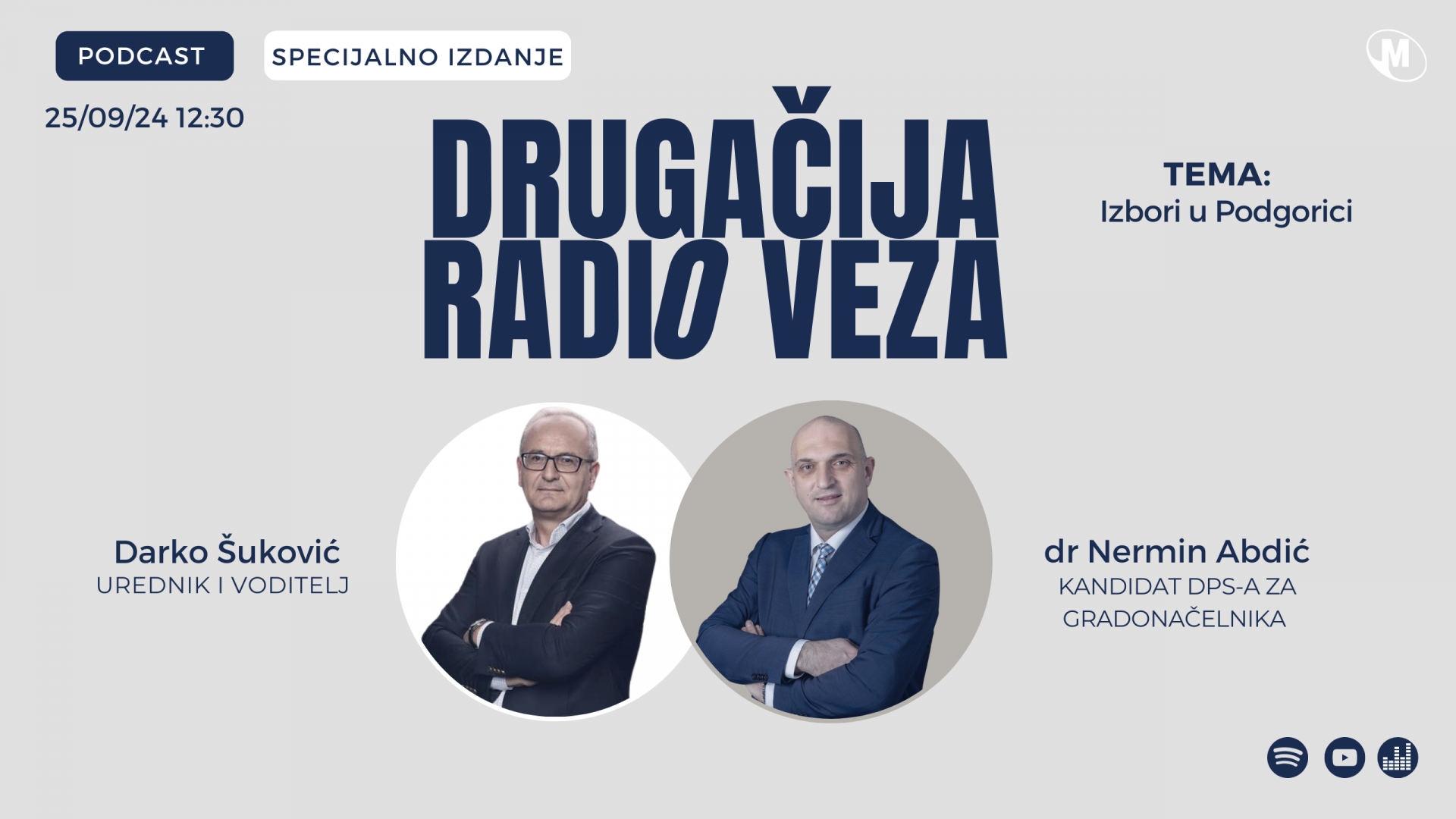 Gost Specijalne DRV:  Nermin Abdić,  Tema: Izbori u Podgorici