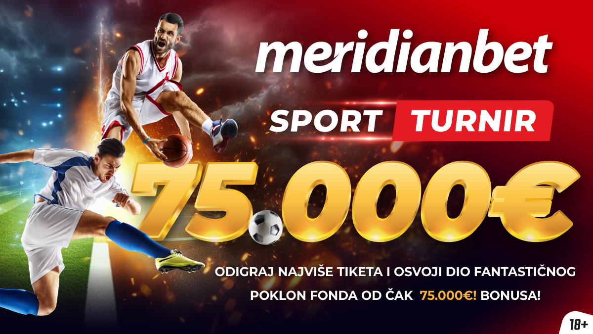 Vaša sportska prognoza dobija nevjerovatnu vrijednost: Učestvuj na turniru sa 75000€ poklon fonda!