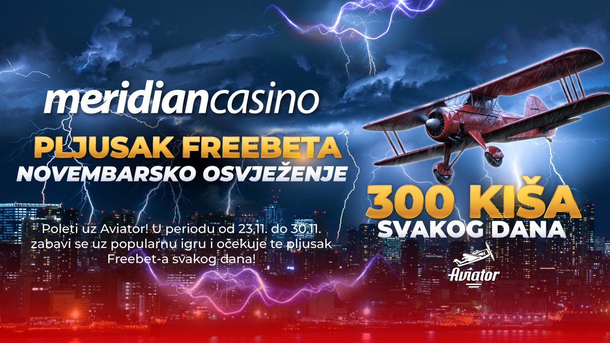 Aviator ekskluziva: Poleti i ulovi kišu freebet-a!