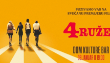 Premijera filma ''Četiri ruže'' u Baru